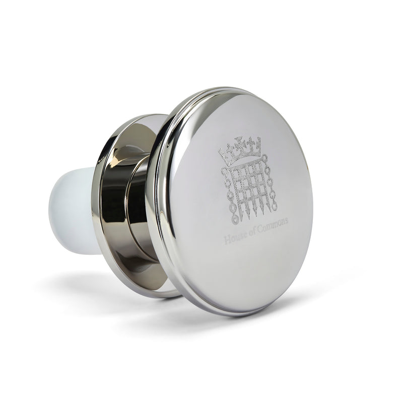 House of Commons Silver-Plated Wine Stopper