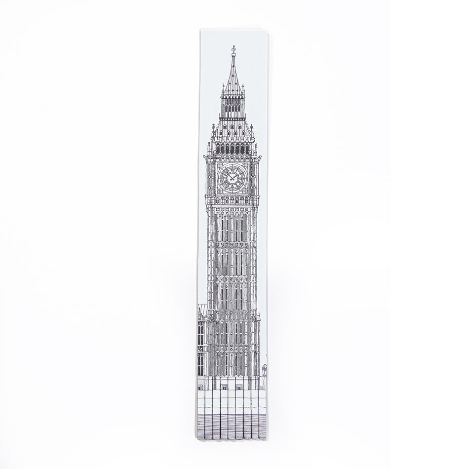 Big Ben Sketch Leather Bookmark featured image
