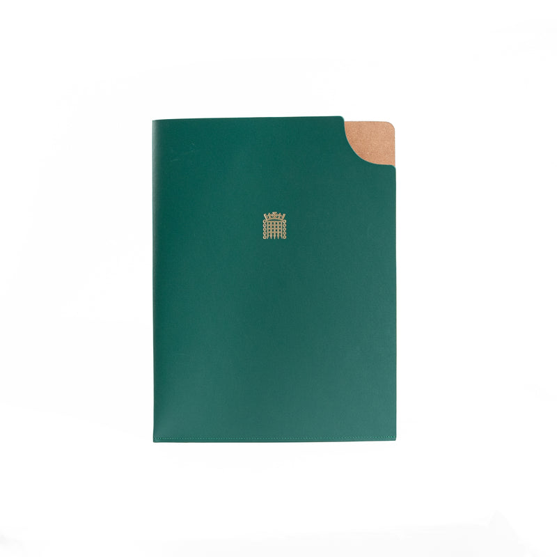 House of Commons Recycled Leather A4 Document Sleeve