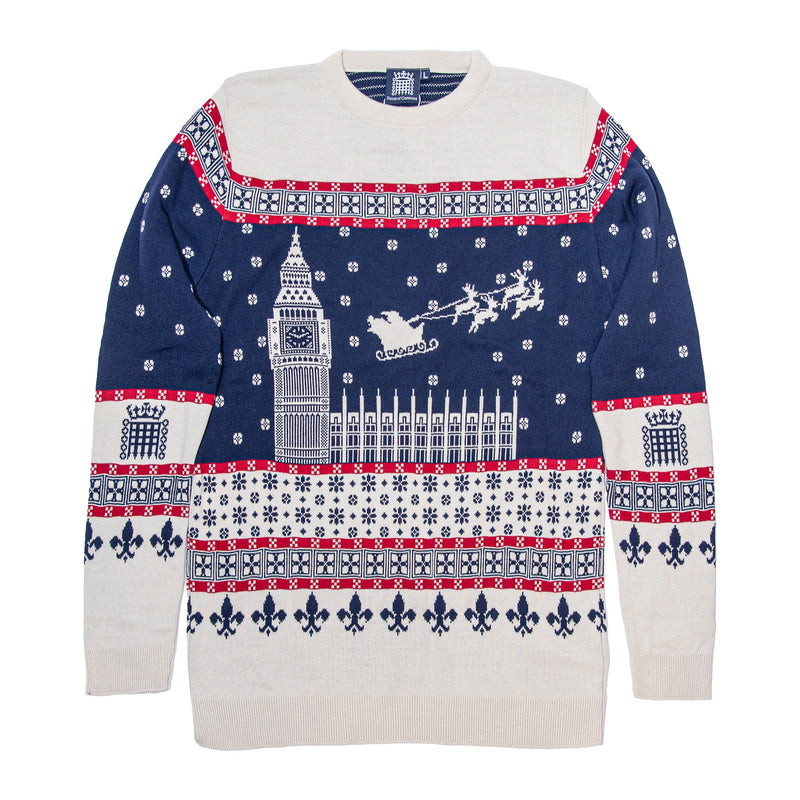 House of Commons Big Ben Christmas Jumper