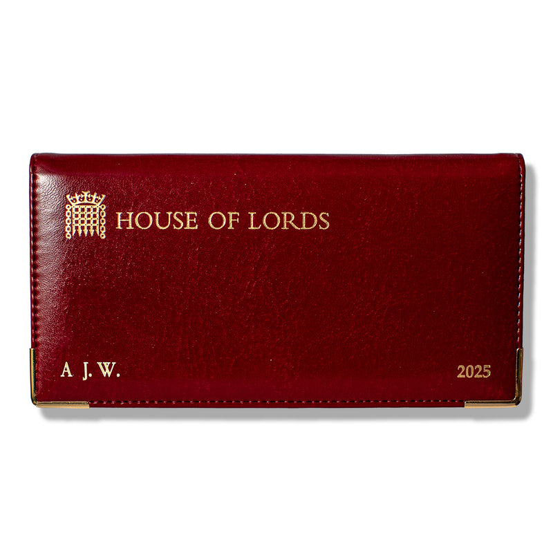 Personalised 2025 House of Lords Landscape Diary