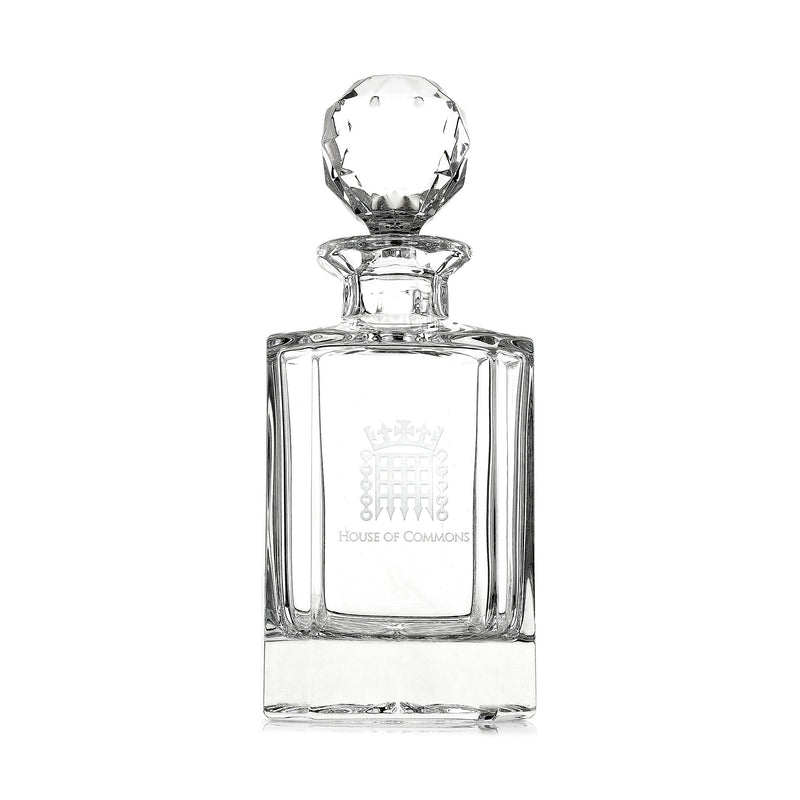 House of Commons Glass Decanter