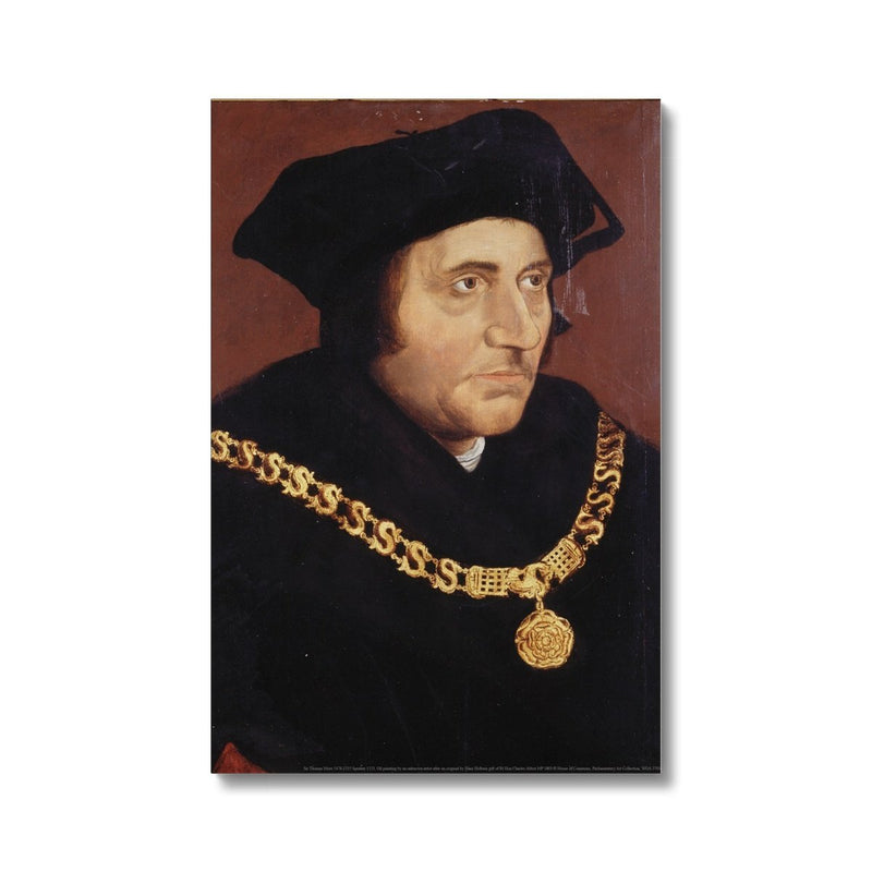 Sir Thomas More Canvas