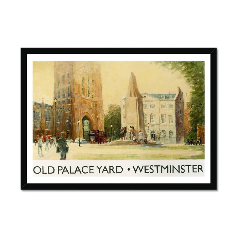 Old Palace Yard Framed Print