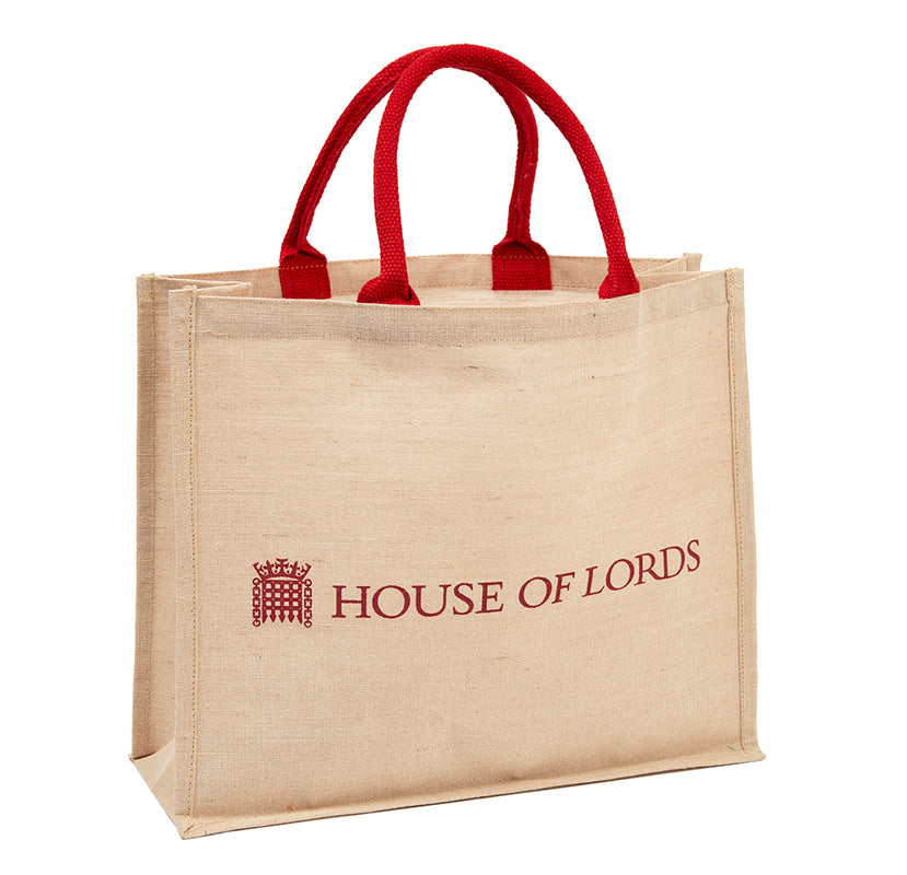 House of Lords Jute Bag