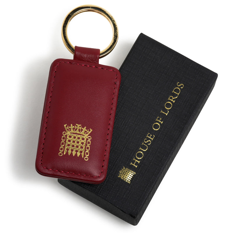 House of Lords Leather Keyring