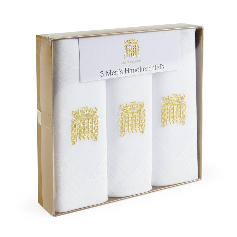 House of Lords Embroidered Handkerchiefs