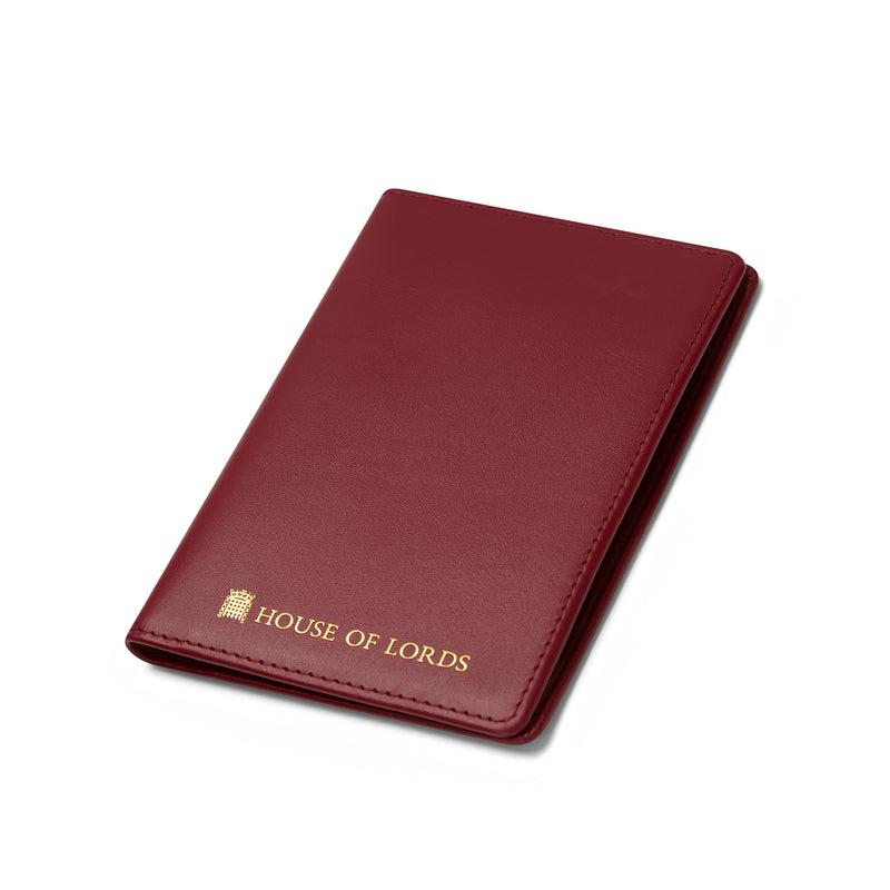 House of Lords Leather Passport Holder