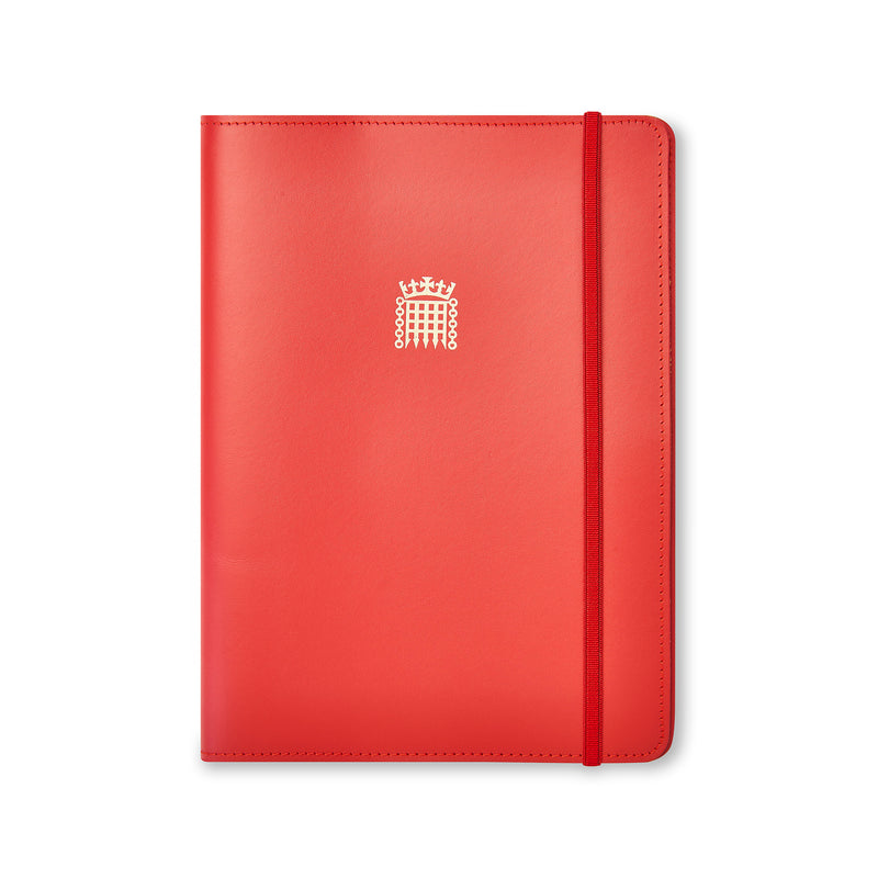 House of Lords Leather A5 Folder