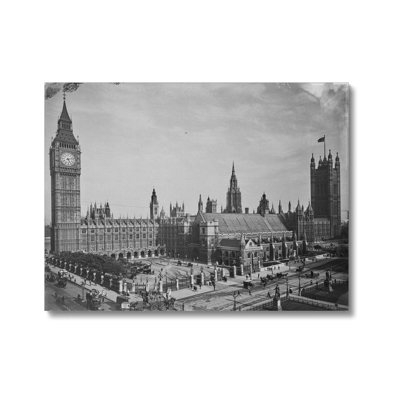 Houses of Parliament from Parliament Square, c.1905 Canvas