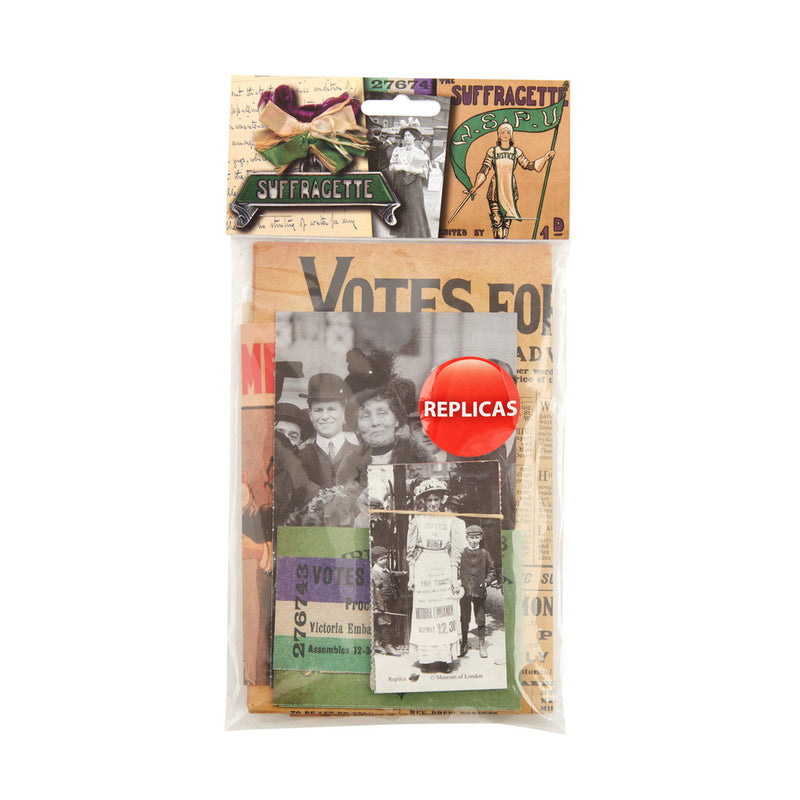 Suffragette Memorabilia pack