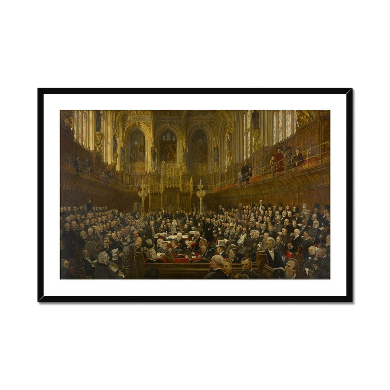 The House of Lords Framed & Mounted Print