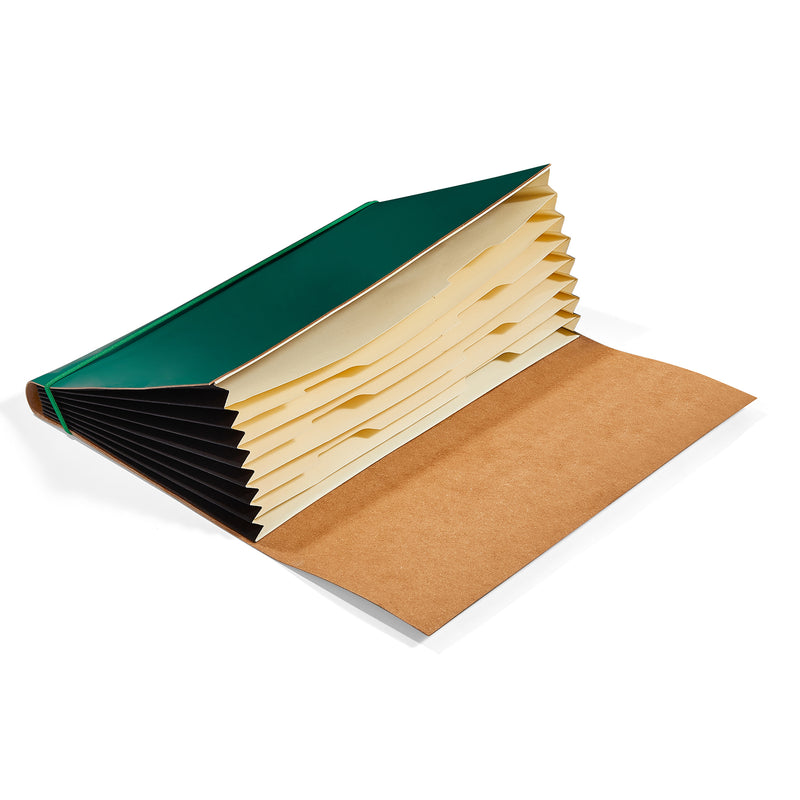 House of Commons Leather A4 Concertina Folder