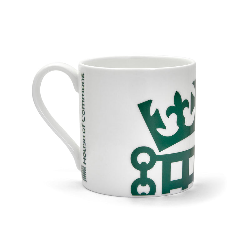 House of Commons Green Portcullis Mug