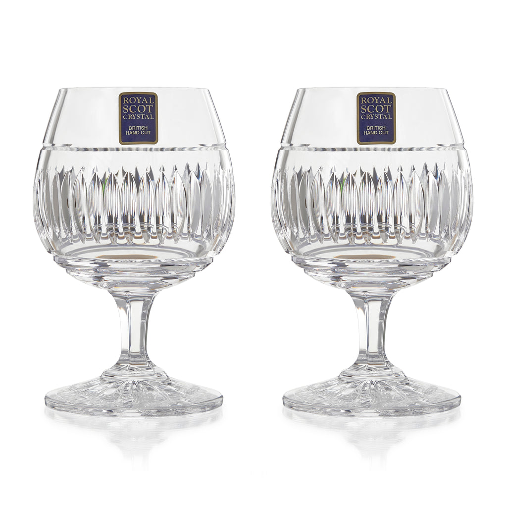 House of Commons Crystal Chamber Brandy Glasses – Houses of
