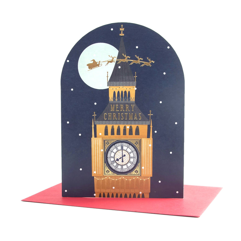 Big Ben Christmas Cards - Pack of 8