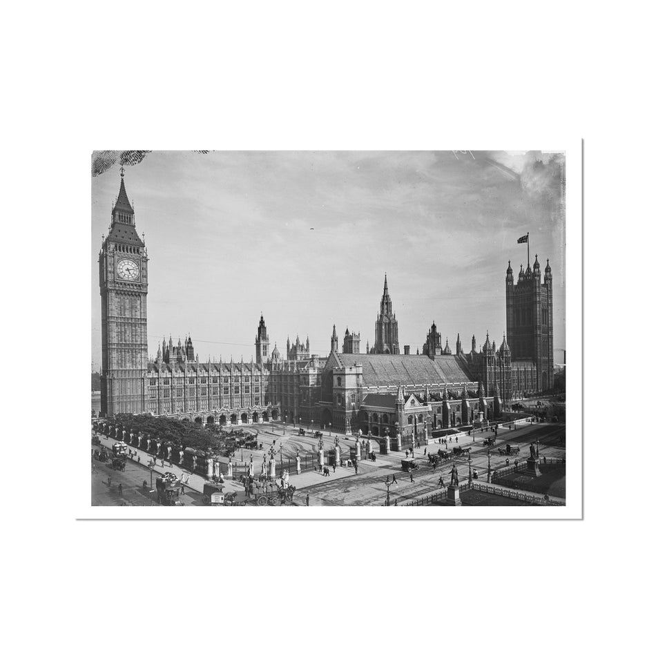 Houses of Parliament from Parliament Square, c.1905 Fine Art Print featured image