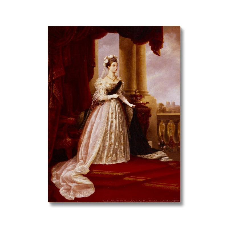 Young Queen Victoria Canvas