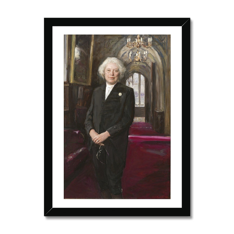 Baroness Hayman Framed Print