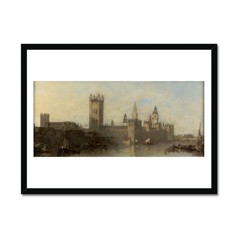 The New Palace of Westminster Framed Print
