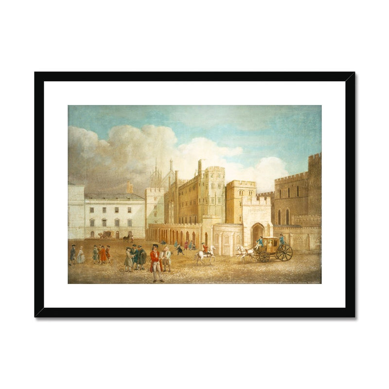 Old Palace Yard about 1760 Framed & Mounted Print