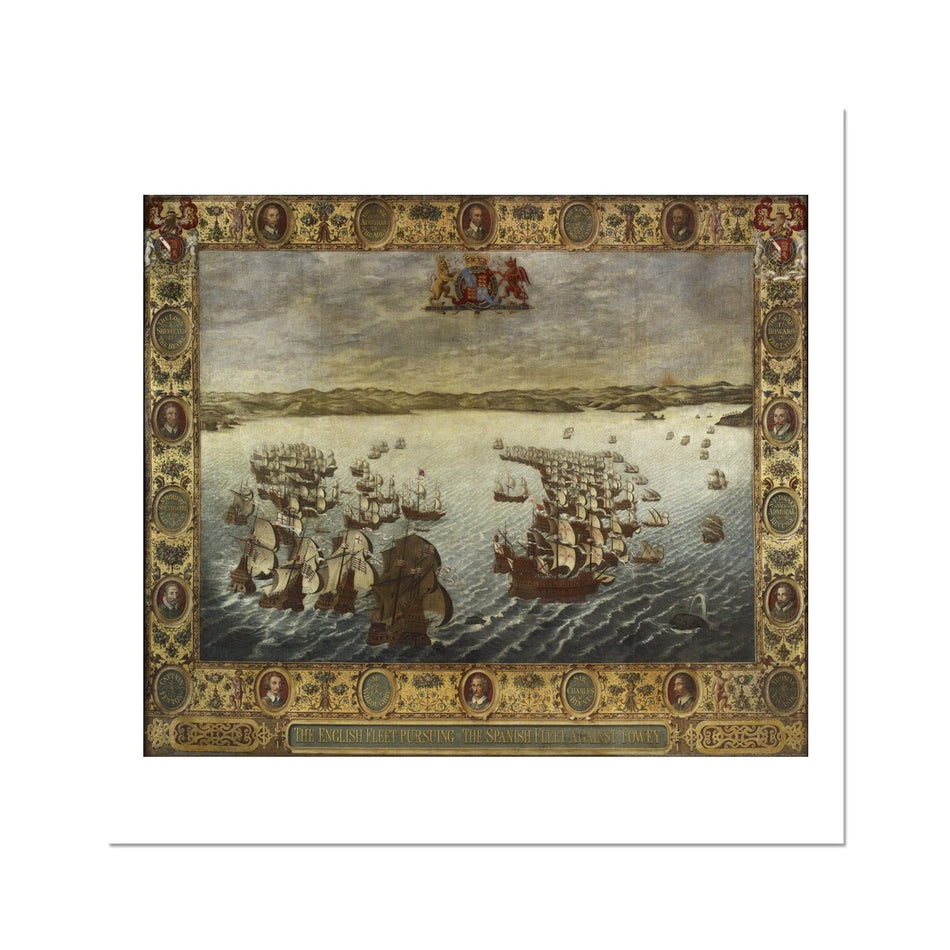 The English Fleet Fine Art Print featured image