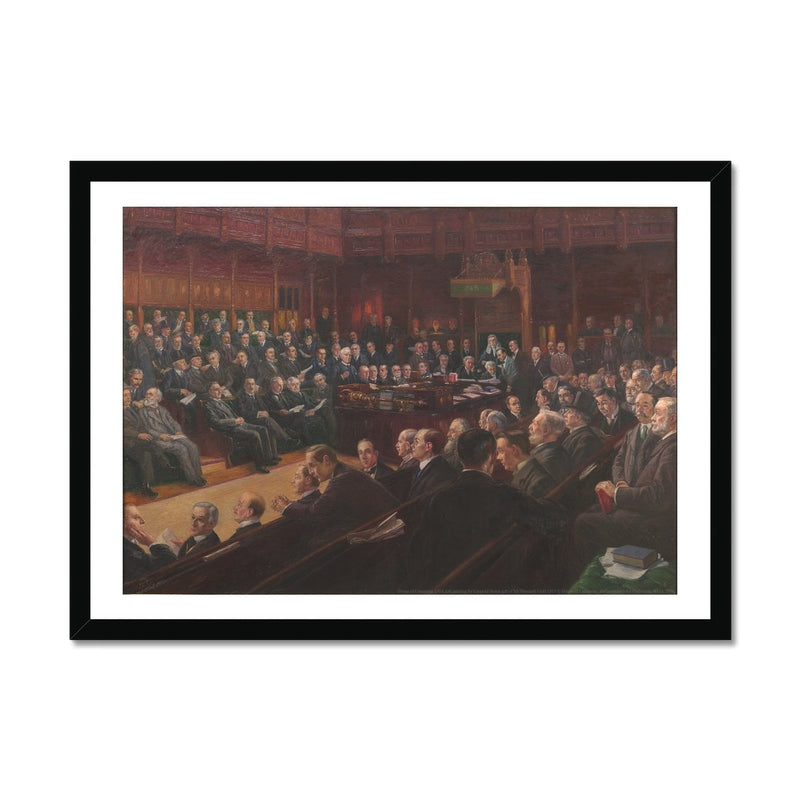 House of Commons 1914 Framed Print
