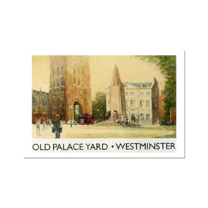 Old Palace Yard Fine Art Print