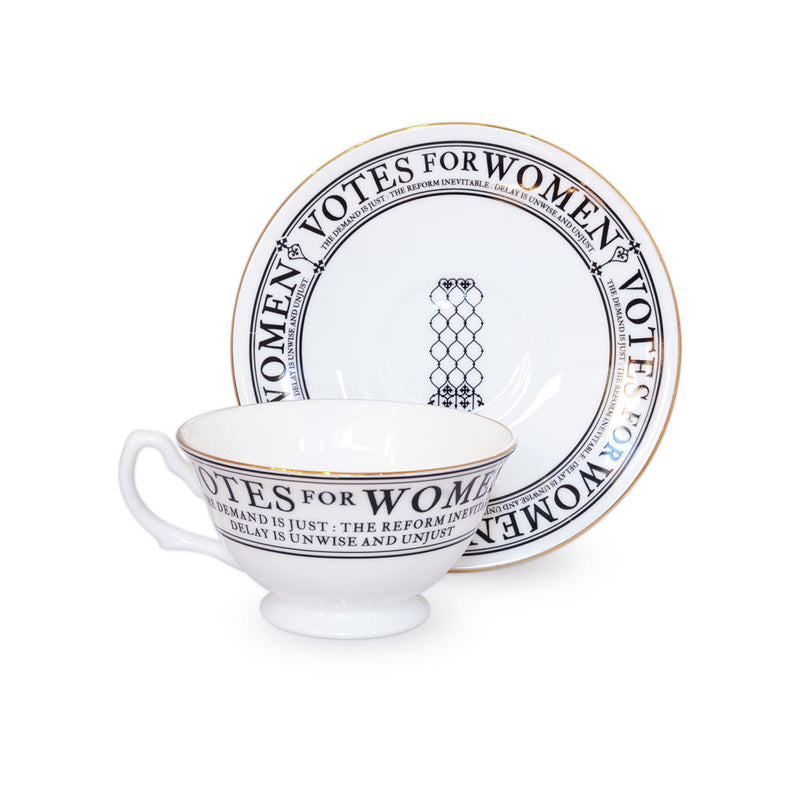 Votes for Women Cup and Saucer Set