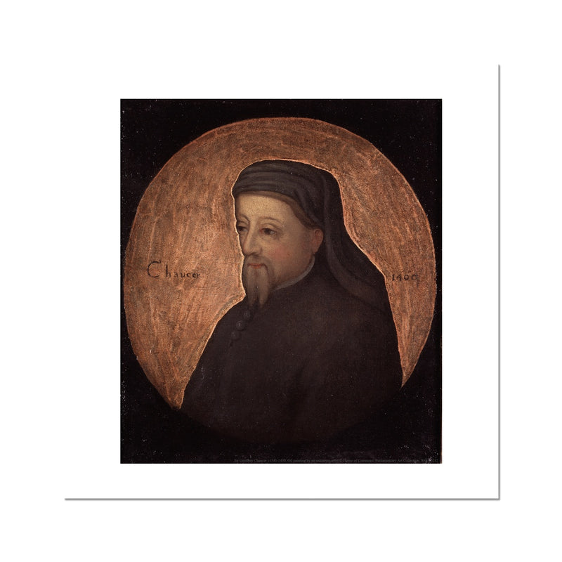 Sir Geoffrey Chaucer Fine Art Print