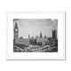 Houses of Parliament from Parliament Square, c.1905 Framed &amp; Mounted Print image 2