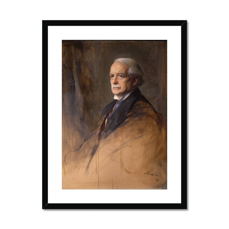 David Lloyd George Framed & Mounted Print