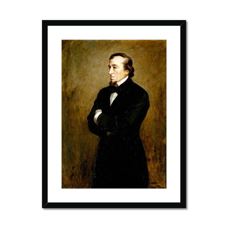 Benjamin Disraeli Framed & Mounted Print