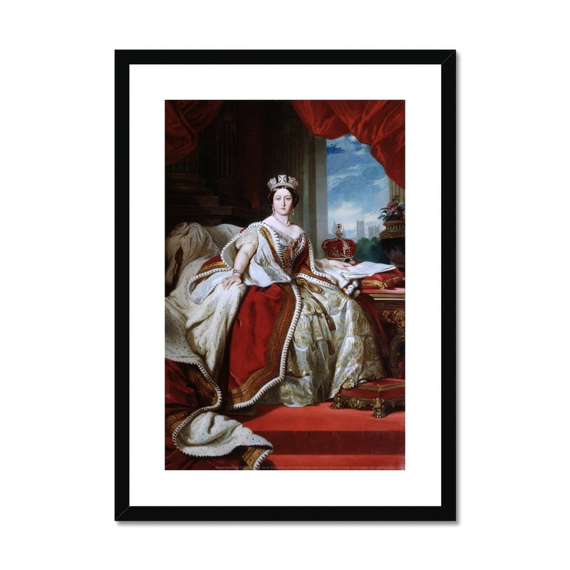 Queen Victoria Framed & Mounted Print