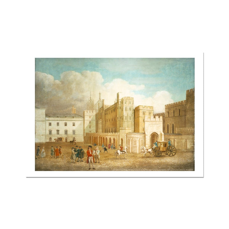 Old Palace Yard about 1760 Fine Art Print