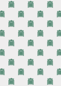 Green on White Portcullis