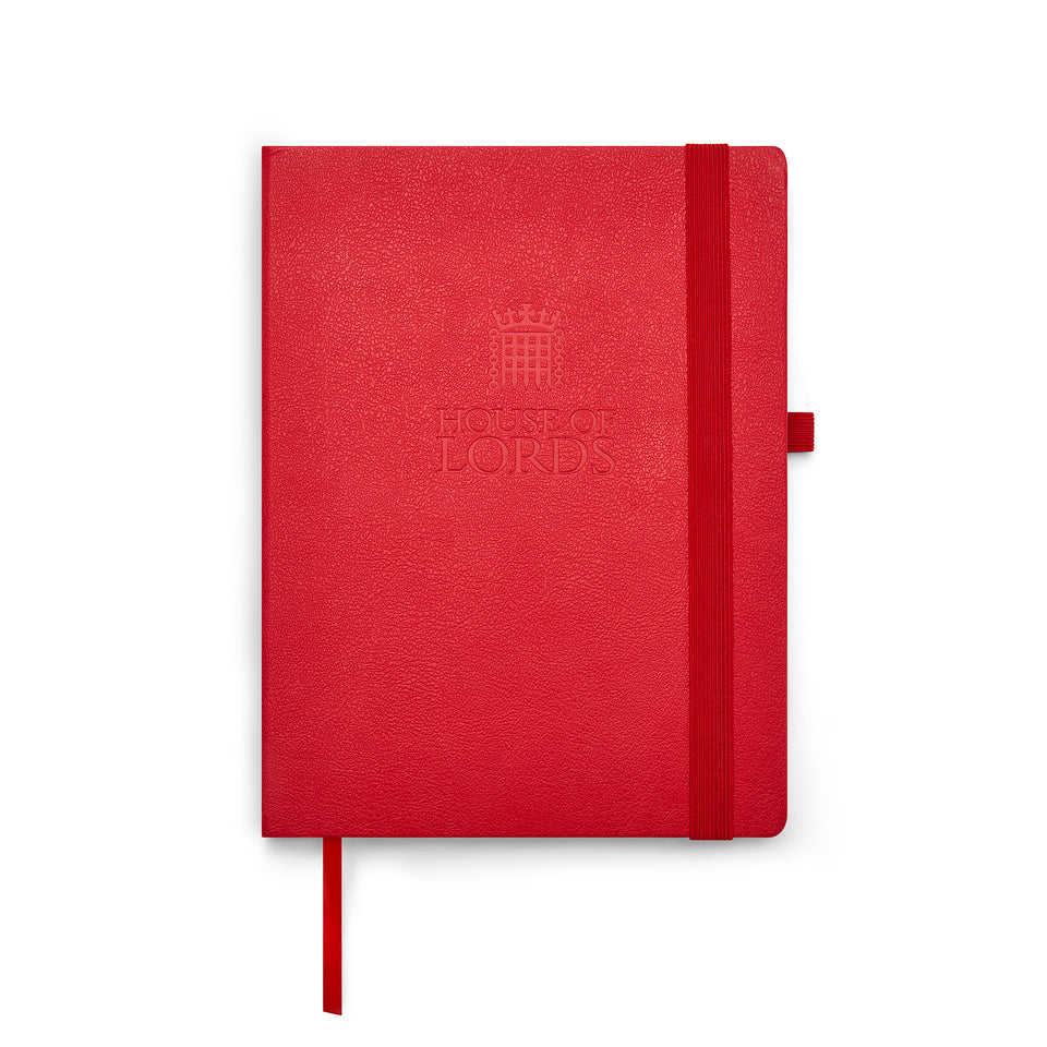 Large House of Lords Embossed Notebook featured image