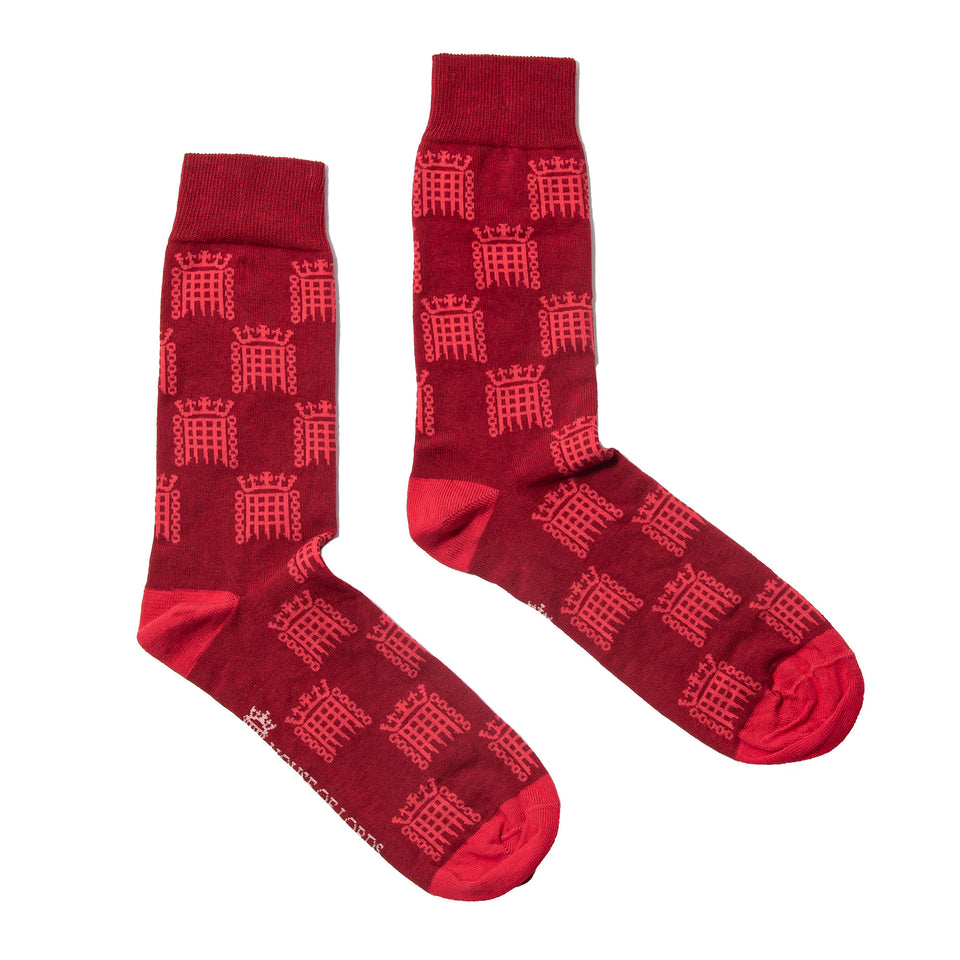 House of Lords Portcullis Socks featured image