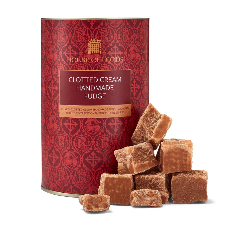 House of Lords Handmade Clotted Cream Fudge Drum