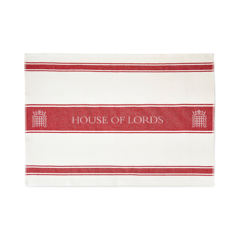 House of Lords Woven Linen Tea Towel