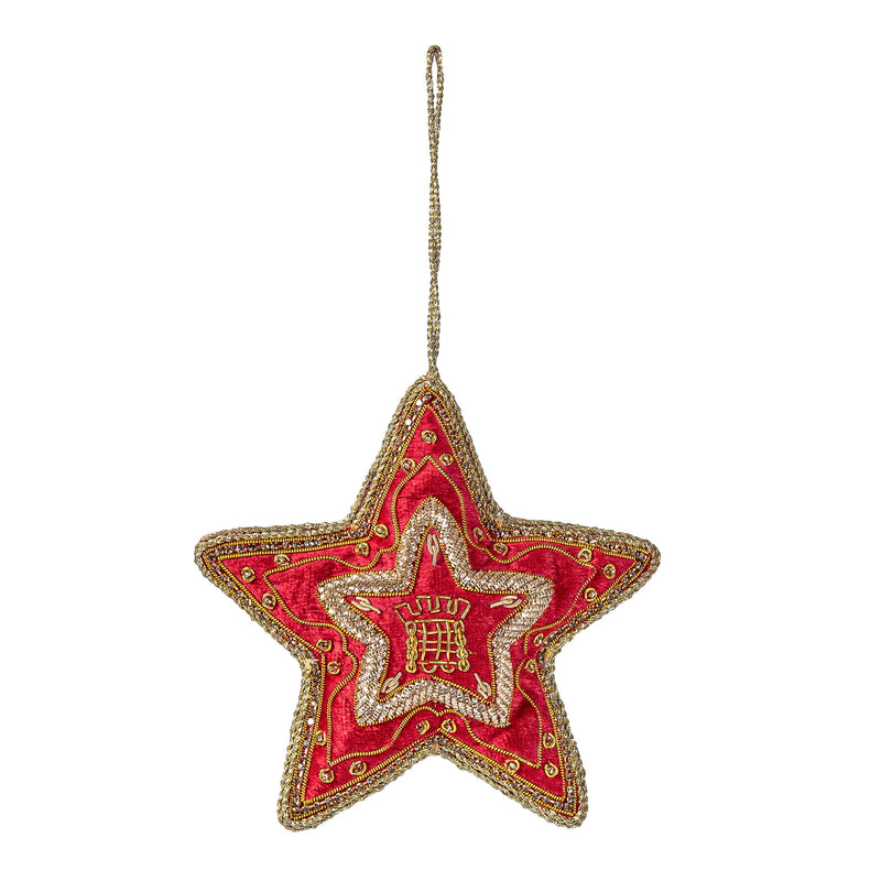 House of Lords Embroidered Star Decoration