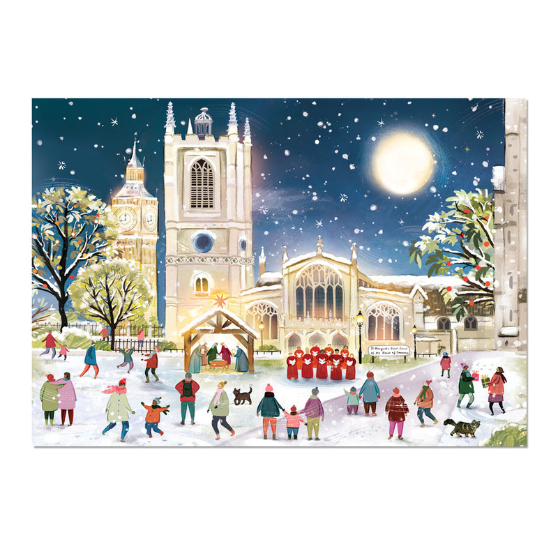 Nativity at St. Margaret's Charity Christmas Cards (10 Cards)