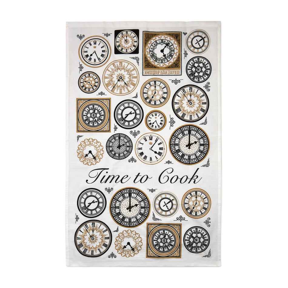 Clock Faces Tea Towel featured image