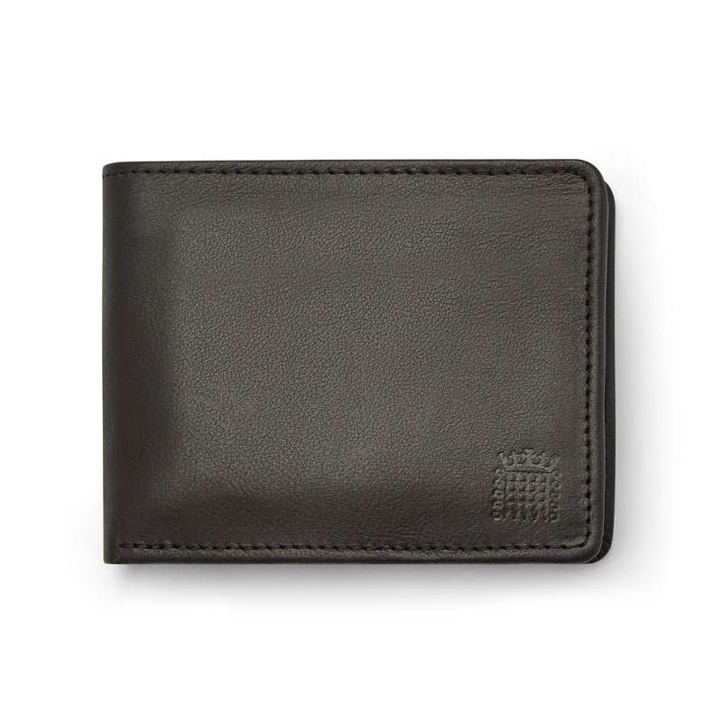 House of Commons Black Leather Wallet