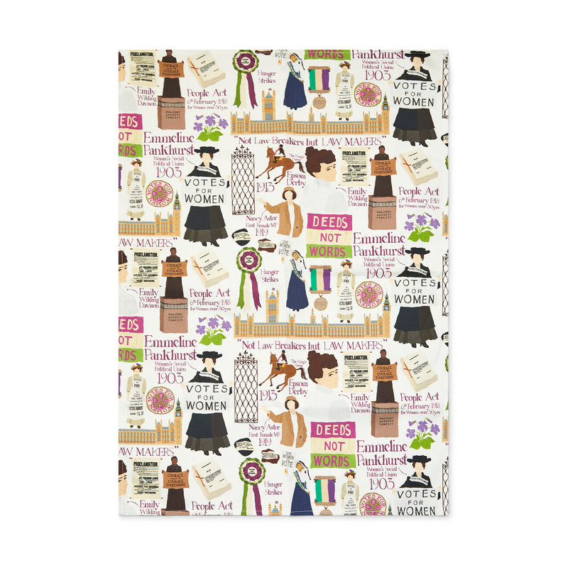 Votes for Women Tea Towel