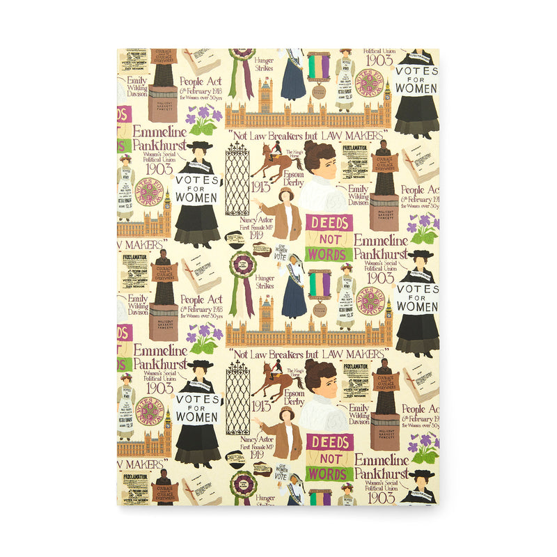 Votes for Women A5 Notebook