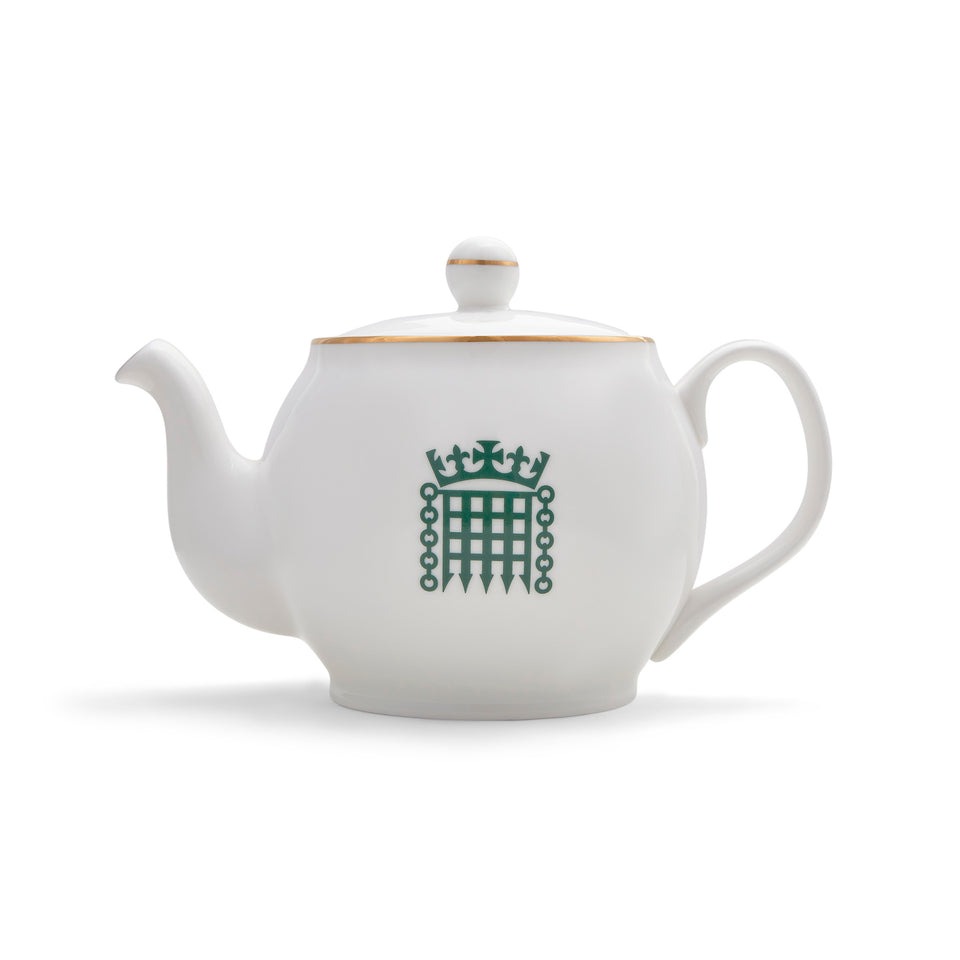 House of Commons Portcullis Fine Bone China Teapot featured image