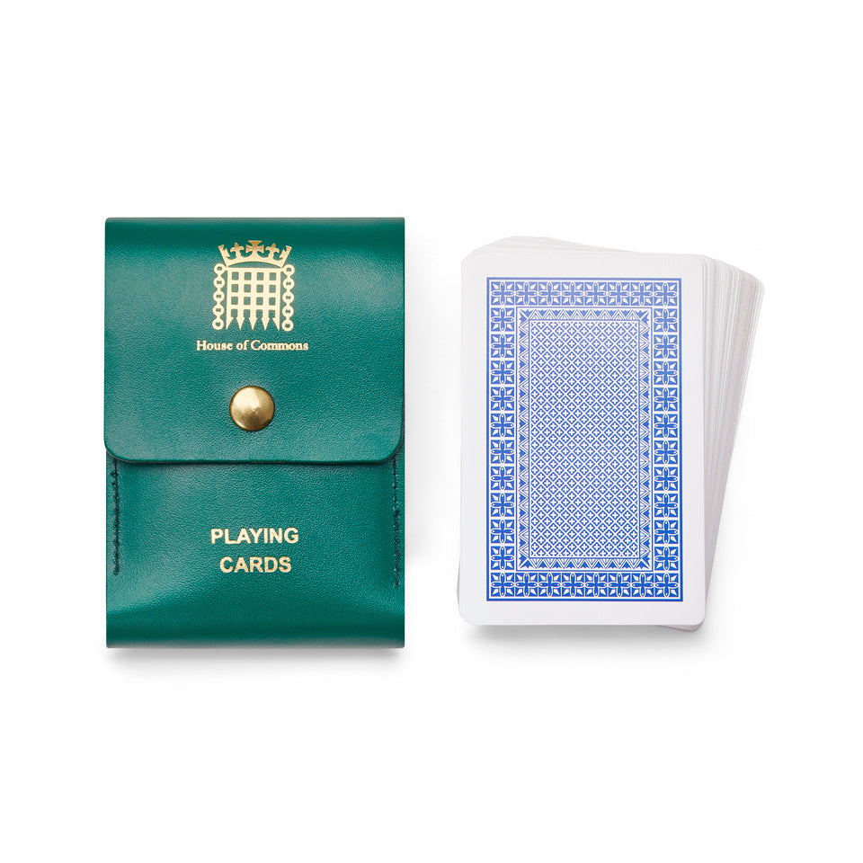 House of Commons Playing Cards in Leather Case featured image