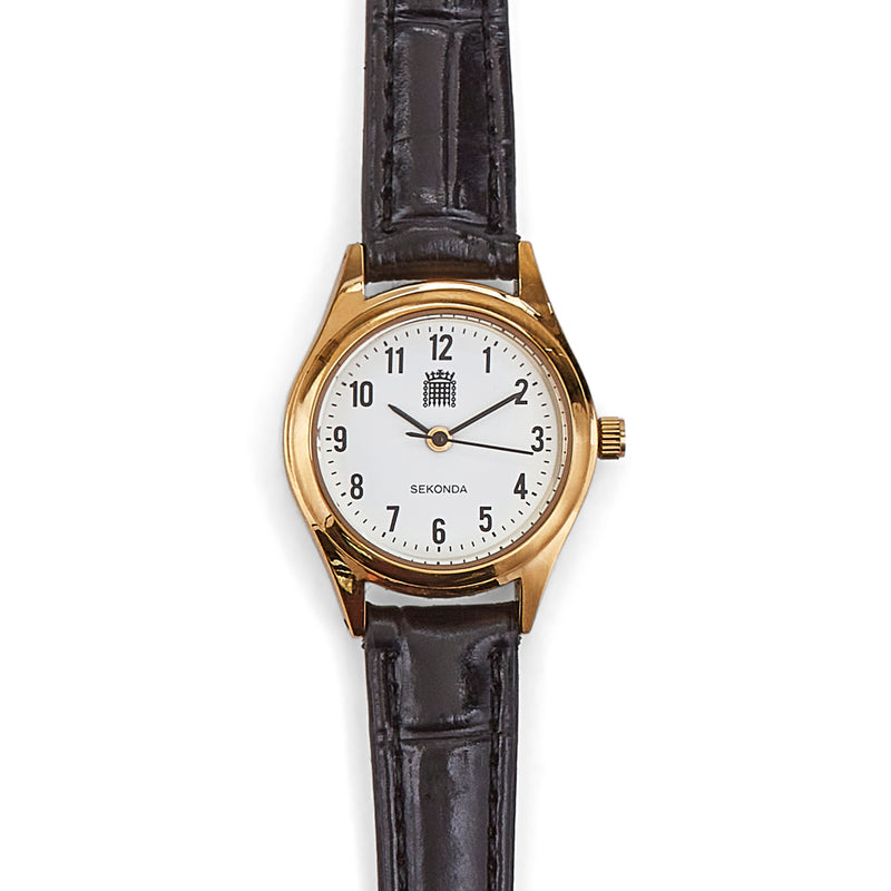 Women's Gold-Plated Portcullis Watch