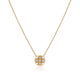 Palace Quatrefoil Gold-Plated Necklace image 1